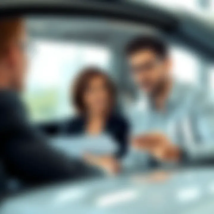 A financial advisor discussing loan options with a client