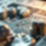 Historical silver price chart showcasing significant fluctuations over decades.