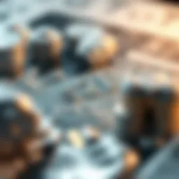 Historical silver price chart showcasing significant fluctuations over decades.