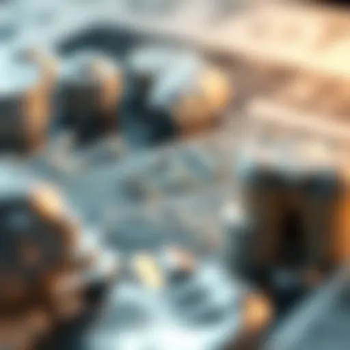 Historical silver price chart showcasing significant fluctuations over decades.