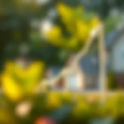 Graph showing the upward trend in housing prices over time.