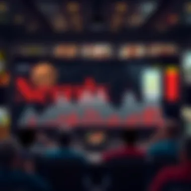 Comparison chart of Netflix and its potential competitors