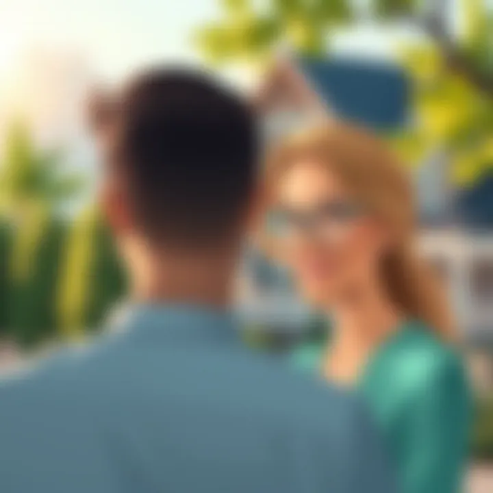 Visual representation of buyer and seller perspectives on commissions