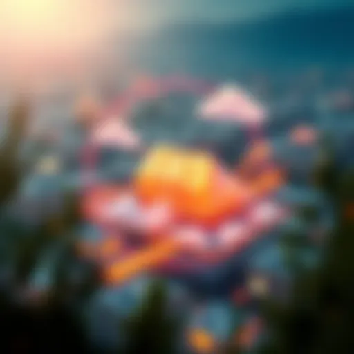 AWS run rate visual representation