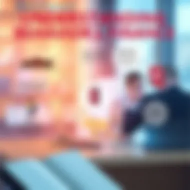 Conceptual graphic illustrating behavioral finance principles