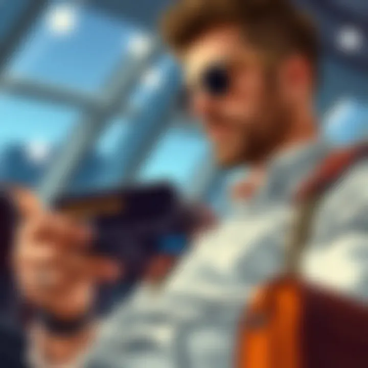 Frequent Traveler Using Credit Card