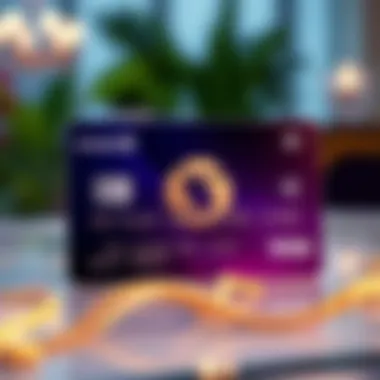 The Luxurious Design of Chase Sapphire Premium An elegant representation of the Chase Sapphire Premium Credit Card showcasing its luxurious design.