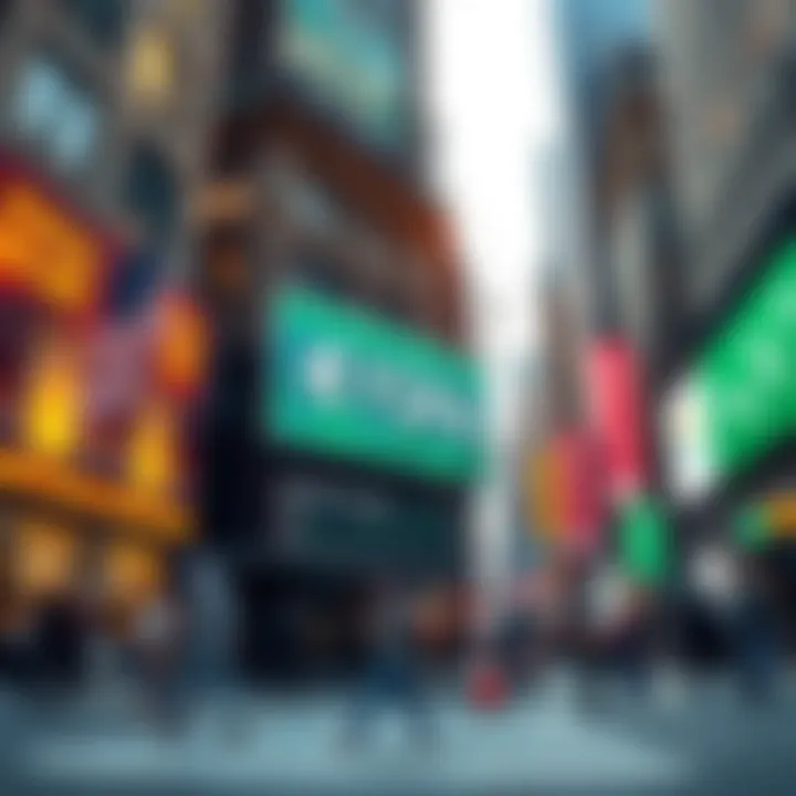 Visual representation of investment strategies related to the Dow Jones