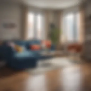 Coverage for Apartment Belongings Depiction of typical apartment belongings covered by insurance