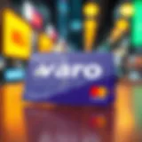 A visual representation of various methods to load a Varo Card.