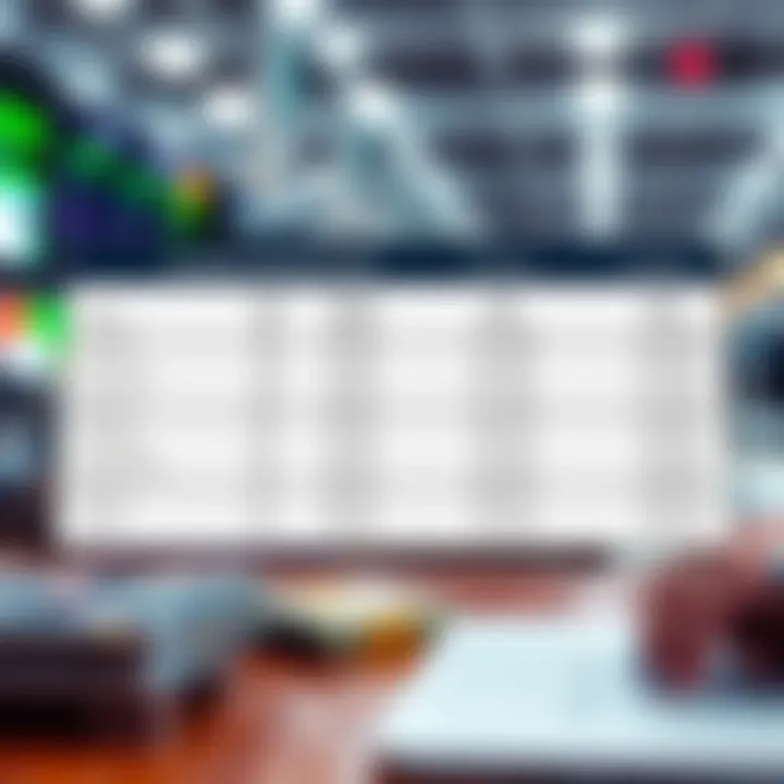 Comparison of Cash Flow Tools Comparison chart of popular operating cash flow tools