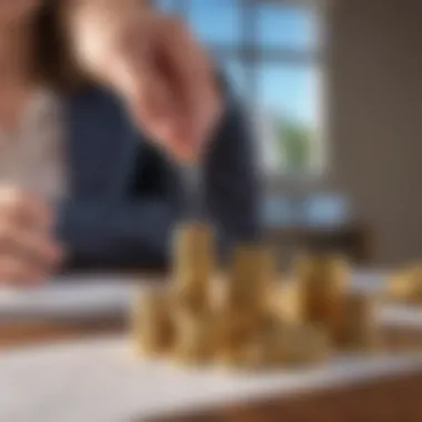 Setting Your Financial Goals Illustration of financial goal setting