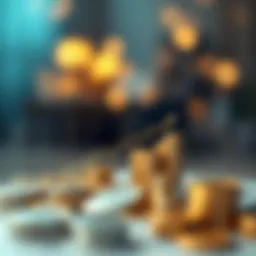 Visual representation of financial growth and planning