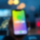 A smartphone displaying a money transfer app interface