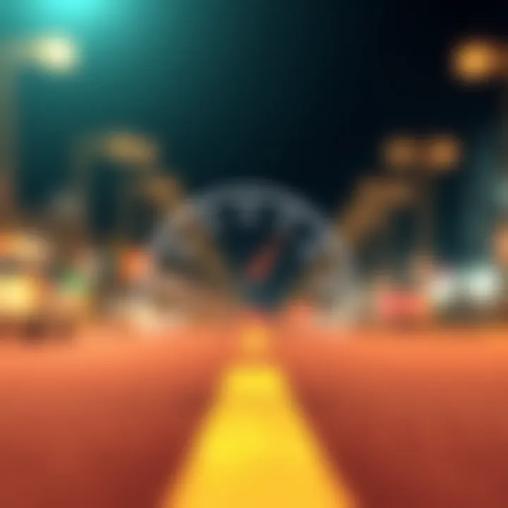 Visualizing Transaction Speed and Efficiency Visual representation of transaction speed and efficiency