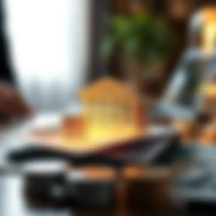 Conceptual image showcasing financial planning and credit repair