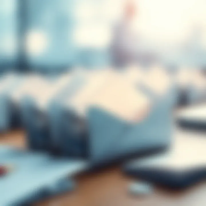 Illustration of effective budgeting strategies using expense envelopes