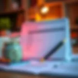 A visual representation of a budget planner with categories highlighted