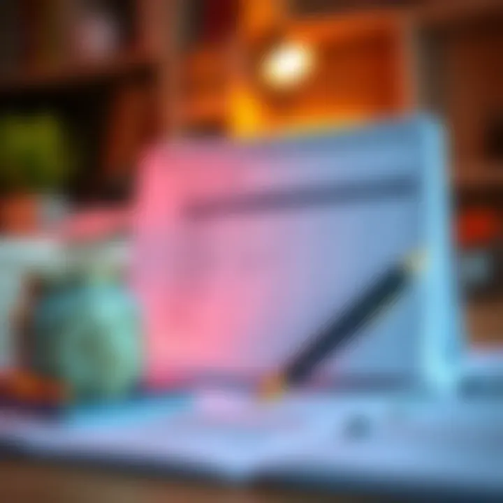 A visual representation of a budget planner with categories highlighted