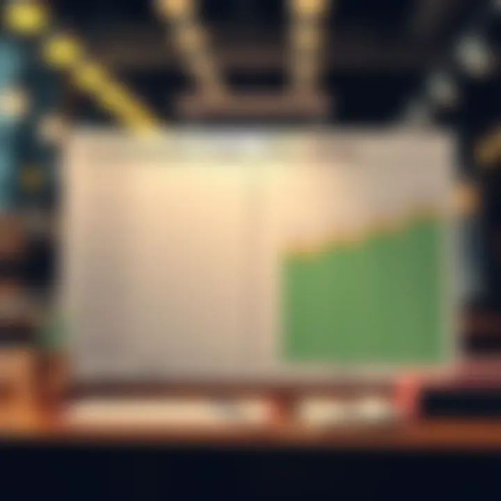 A comparative chart showcasing different budgeting methods and their effectiveness