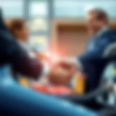 Negotiating the Purchase Handshake between buyer and seller