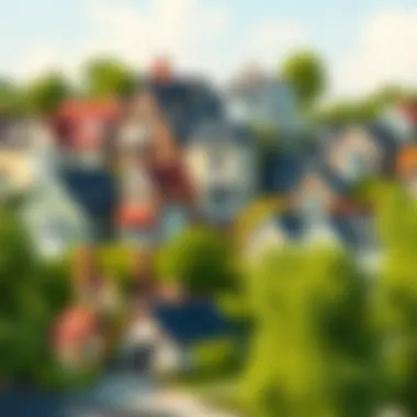 Diversity in Real Estate Investments A diverse collection of residential properties