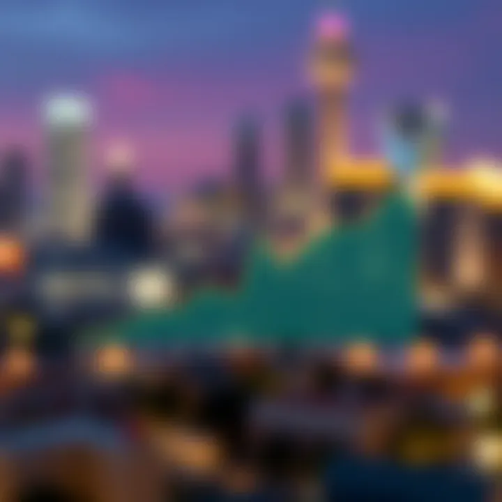 Graph depicting inflation trends over the past year