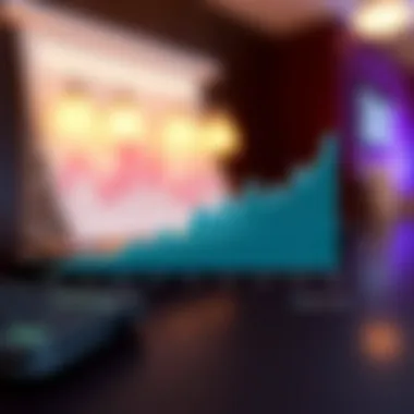 Graph showing fluctuating student loan interest rates over time