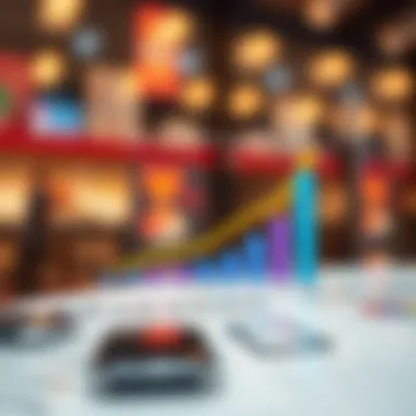 Graph showcasing customer targeting strategies