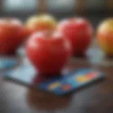 An Apple Card displayed alongside various vendor logos symbolizing partnerships.