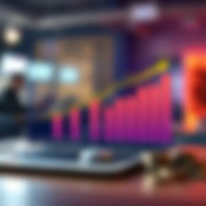 Graph illustrating potential earnings from different money-making apps