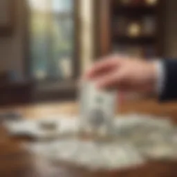 An illustration depicting the key benefits of cash advantage loans.