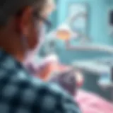 A dental check-up illustrating Medicare Part D coverage