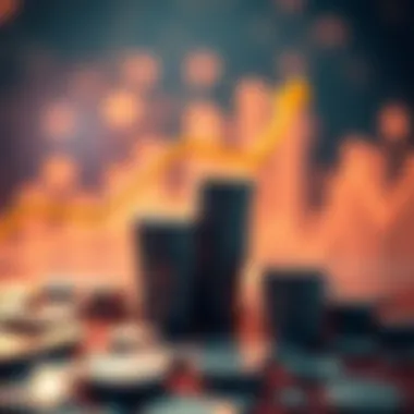 Abstract representation of personal capital growth