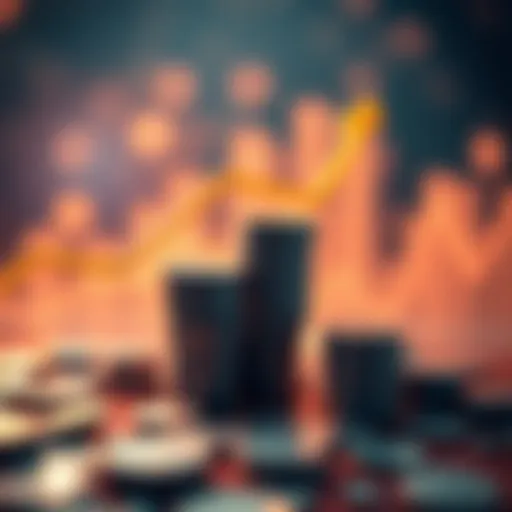 Abstract representation of personal capital growth