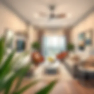 Modern Interior Design Interior design of a rent-to-own townhome showcasing modern amenities