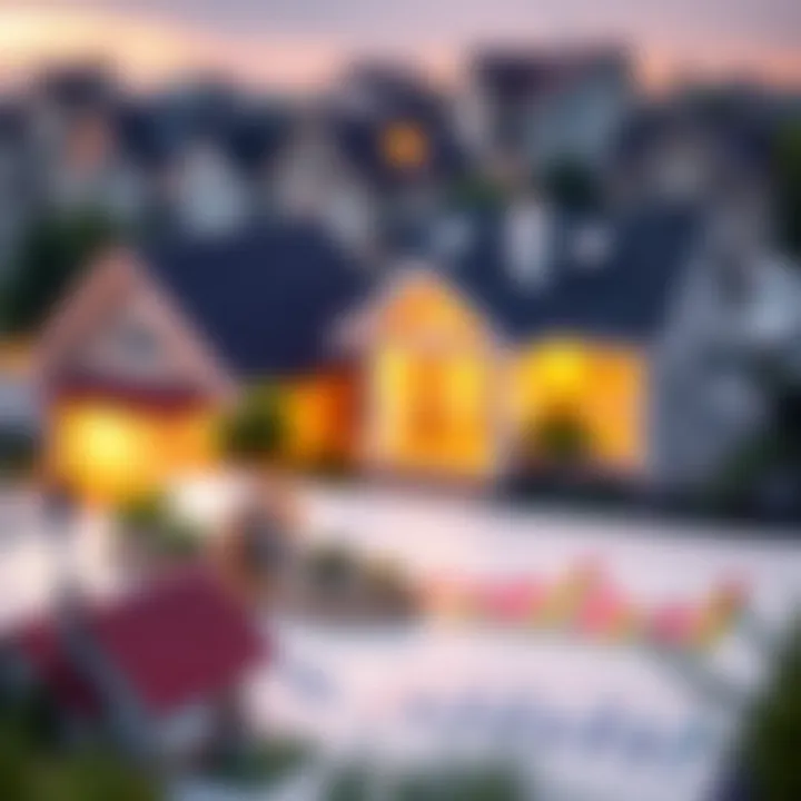 Chart showing investment strategies in real estate market