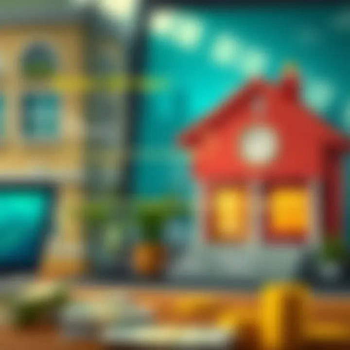 Diagram illustrating the borrowing process for short-term loans