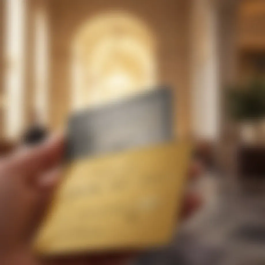 Luxury travel experience using the American Express Gold Card