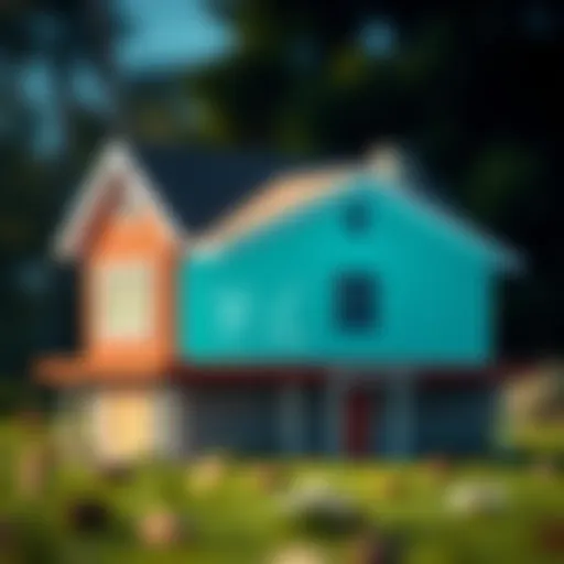 Illustration depicting the structure of a 30-year fixed-rate mortgage