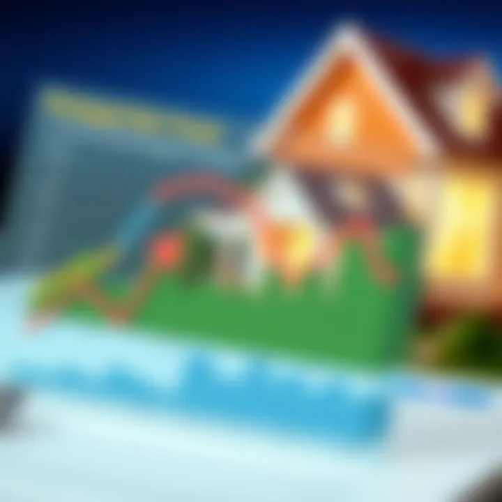 Chart illustrating recent trends in mortgage rates