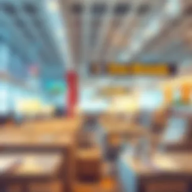 Luxurious Airport Lounge Experience Luxurious airport lounge experience