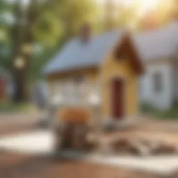 Visual representation of mortgage points impact on long-term savings