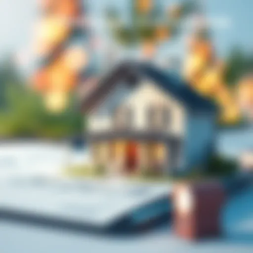 Illustration of FHA mortgage assumption concept