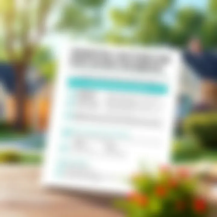 A checklist highlighting important factors to consider before making a down payment