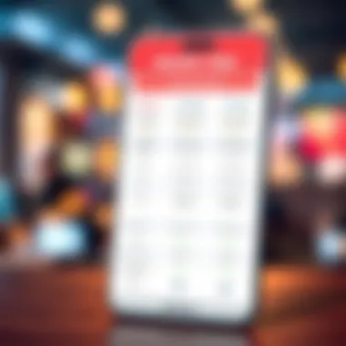 Comparative Analysis of Flagstar Mobile App Features Comparison chart of Flagstar mobile app features against competitors