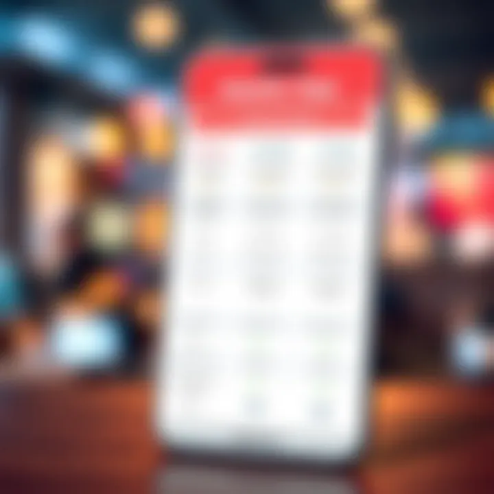 Comparative Analysis of Flagstar Mobile App Features Comparison chart of Flagstar mobile app features against competitors