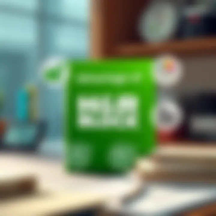 Infographic highlighting advantages of using H&R Block for small businesses