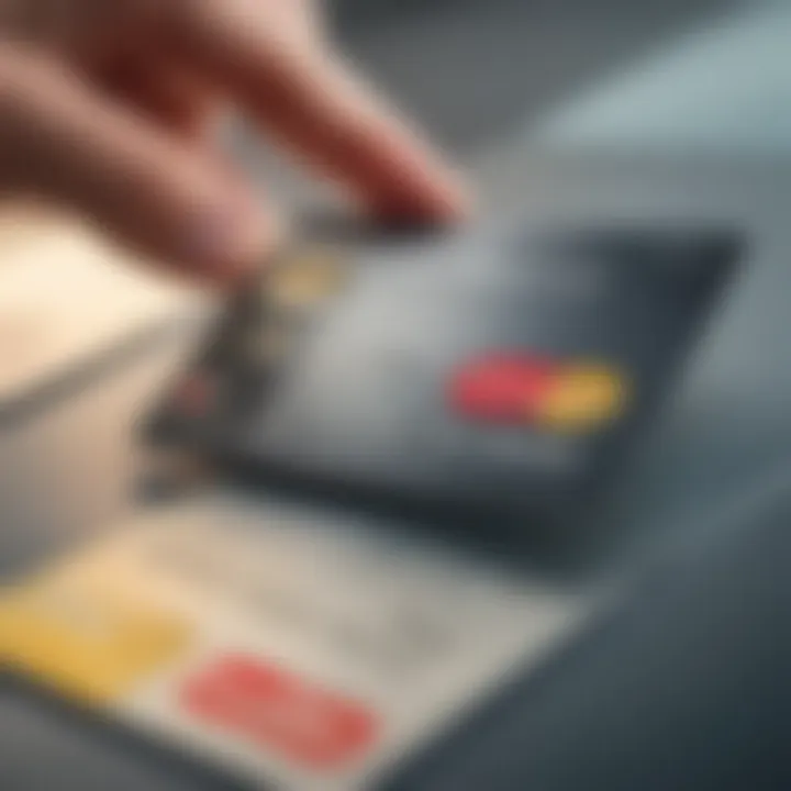 Illustration depicting the HSBC credit card application journey