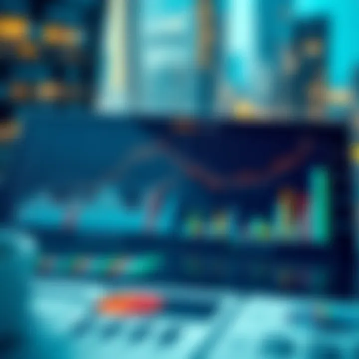 Graphs illustrating market trends and economic indicators relevant to real estate